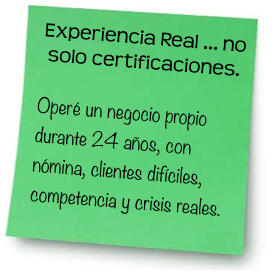 PostIt Verde Experiencia de Arturo